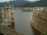DYA: 
Diumenge 20-4-2008. Embassament de Susqueda. Reserves d'aigua. (1/08)<br />