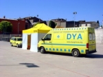 DYA: 
Diumenge 22 de juny 2008. Simulacre: Manipulaci� Carpa de DYA. (266 S.F.I.)<br />